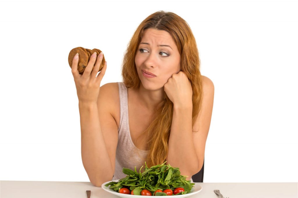 woman in diet